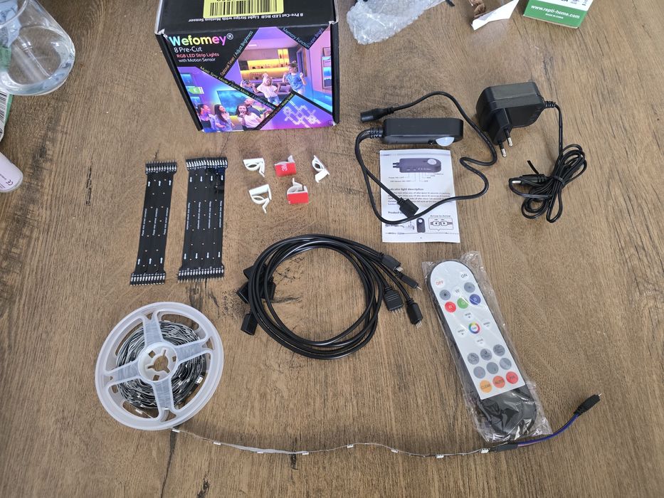 RGB LED лента Wefomey 8 Pre-Cut RGB LED 5метра