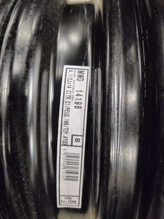 Jante otel Citroen C1 Peugeot 108 Toyota Aygo R14