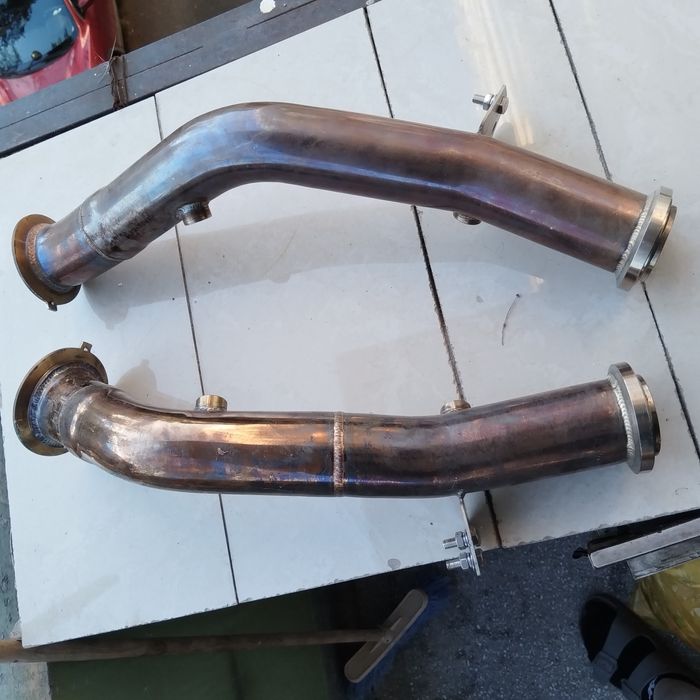 Downpipe  evacuare esapament mercedes  c43 amg, glc43 amg c450