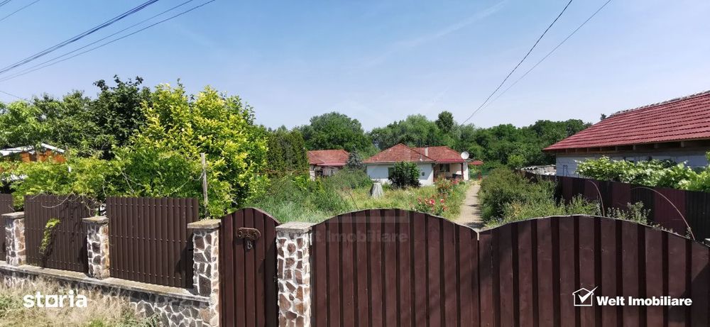 Casa individuala cu gradina frumoasa, teren mare Moldovenesti-Cluj