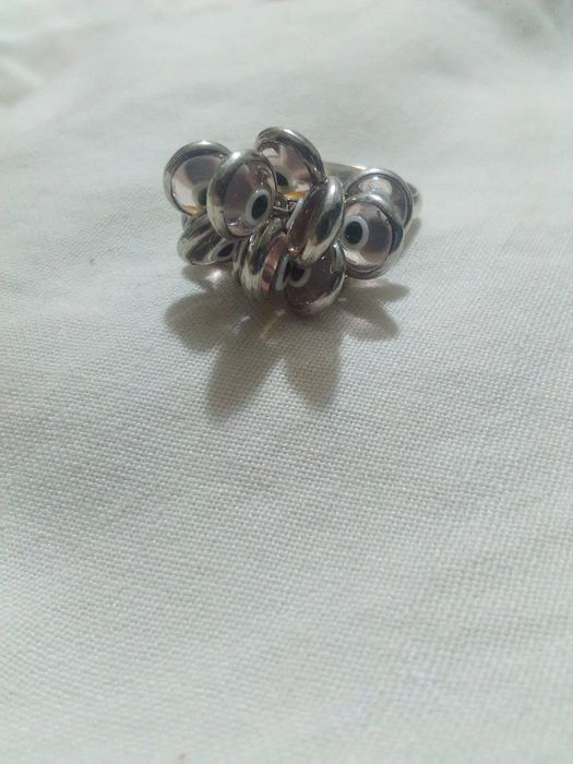 обеци  сребро  и пръстени   - 18 01