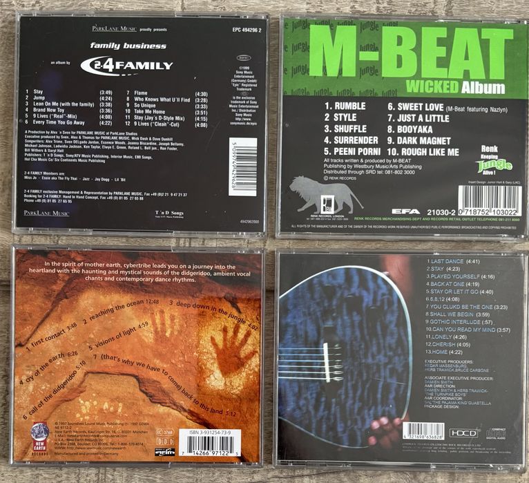 Pachet 13 Eurodance - Kaoma/Splash/Dj Quicksilver/Herbie/2-4 Family