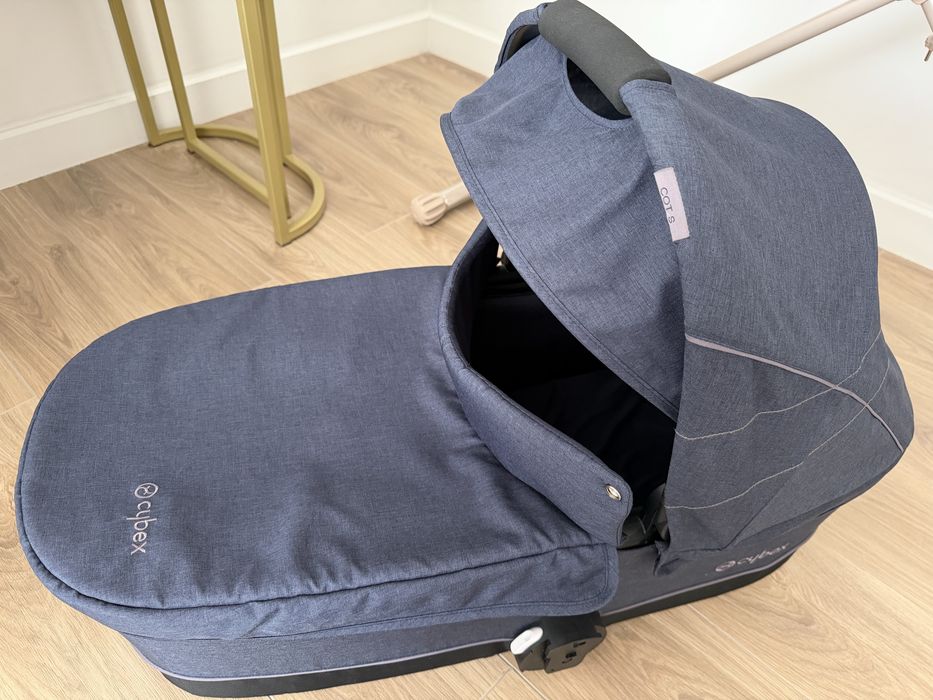 Люлька Cybex Cot S Denim Blue в отличном состоянии