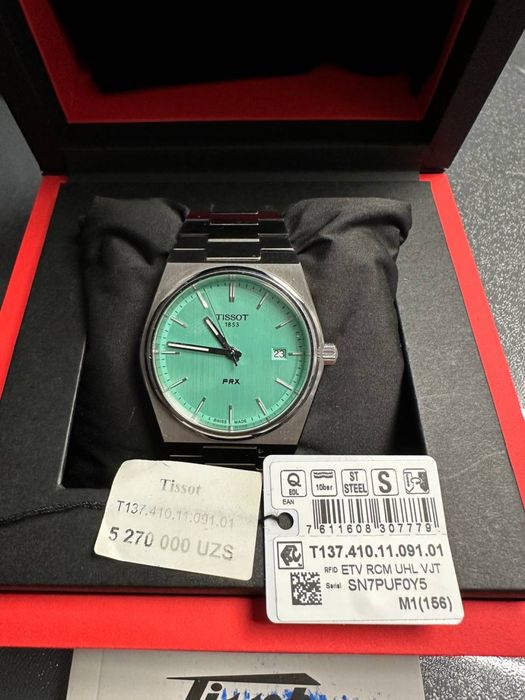 Наручные часы- Tissot PRX в отличном состоянии 2024