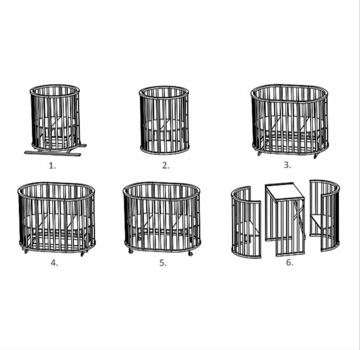 СРОЧНО! Кроватка-манеж трансформер 9в1