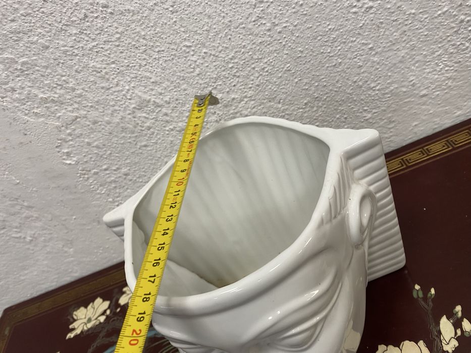 Италианска порцеланова капшпа във формата на глава