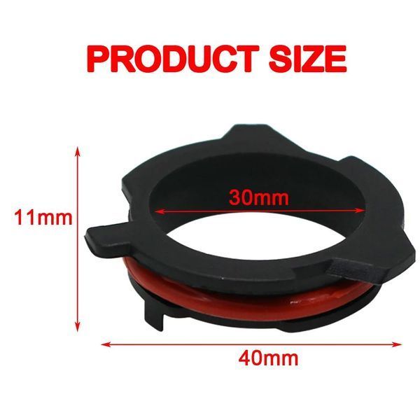 База/адаптер ТК-125/ 2бр. H7 LED преходник/основа за държач на фарове