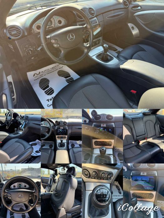 *RATE*Mercedes-Benz CLK200 Kompressor Avantgarde Coupe 1.8Benzina 163CP 11/2006 Clima NAV Piele Impecabila!