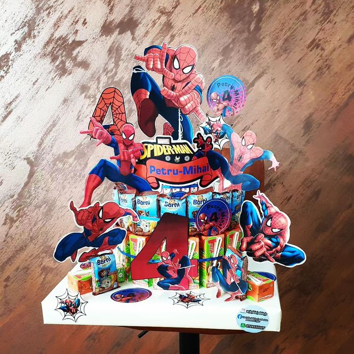 Tort din dulciuri ambalate , tort din dulciuri , tort gradinita