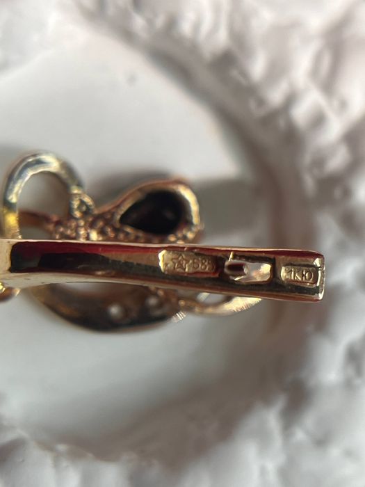 Золотые серьги/BariBarShop/0•0•12