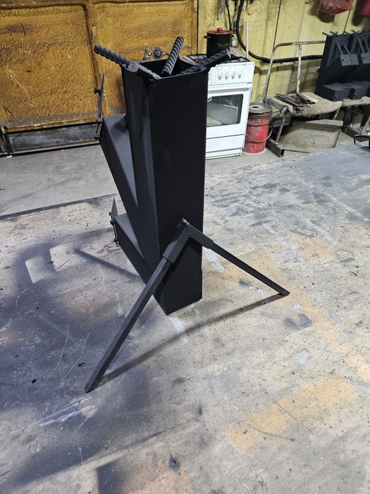 Печь походная "Щепочница"