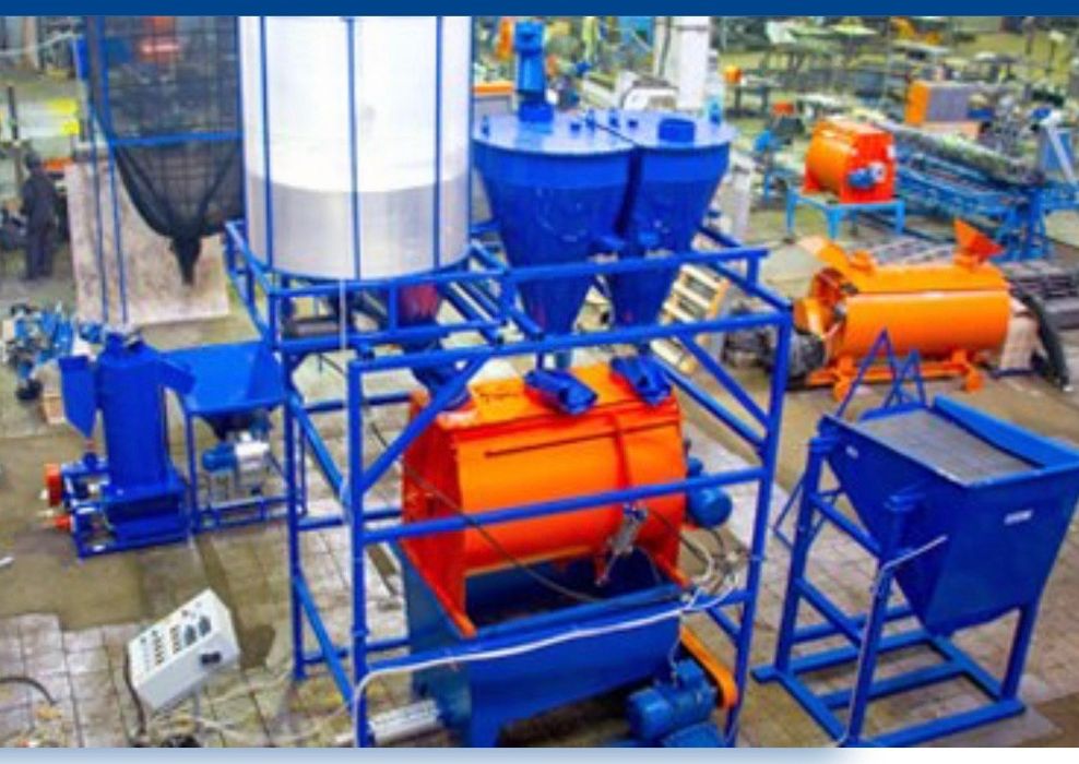 Мини завод для производства полистиролбетона!