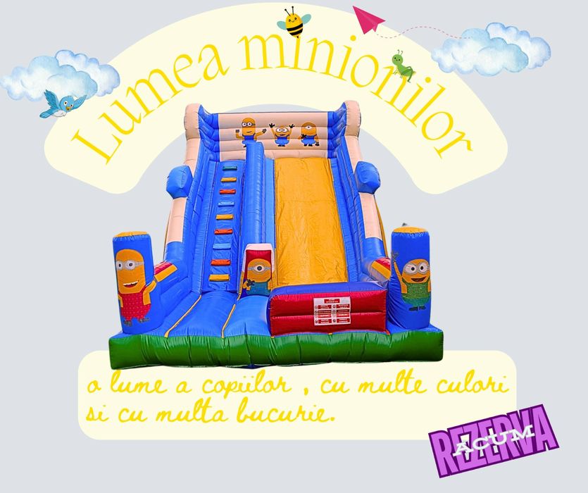 Nioc slides !!Tobogane gonflabile ORADEA!