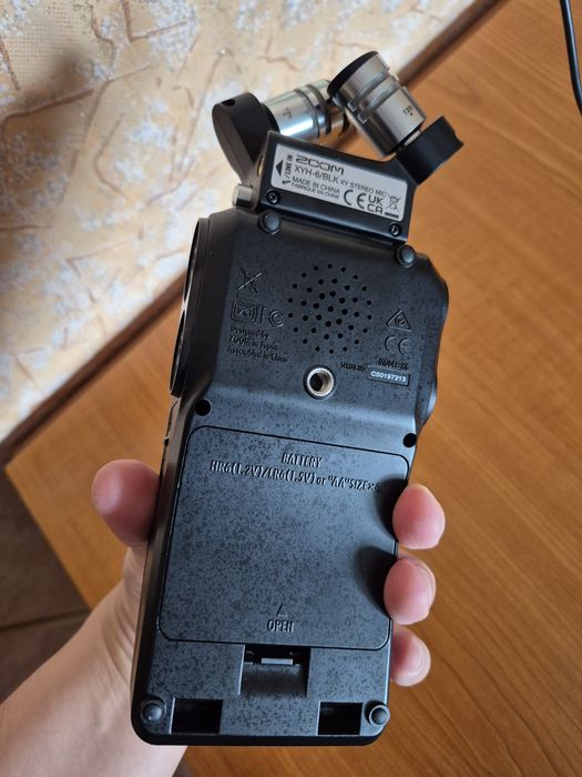 Рекордер Zoom h6 black