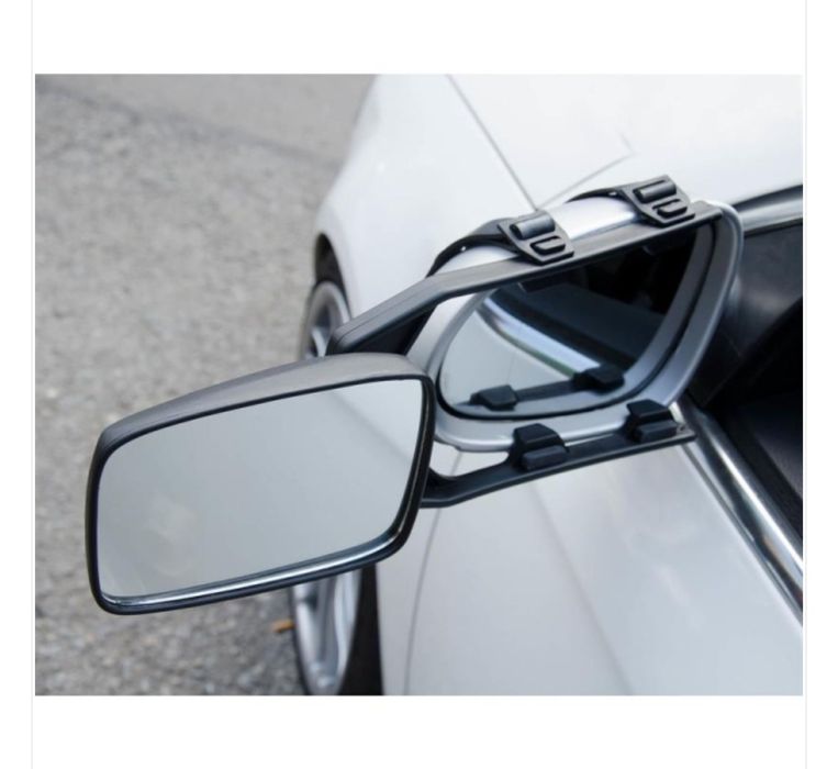 Странични огледала за каравана, Допълнително огледало комплект, 2бр