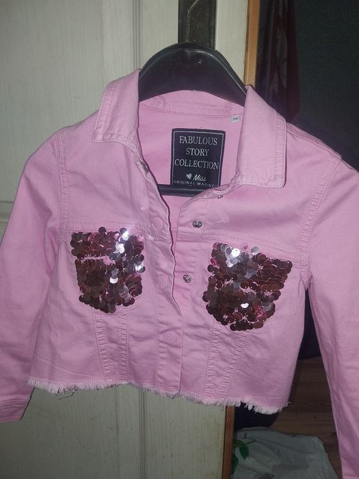 Дънкови якета за момиче