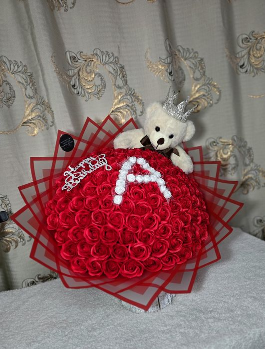 Buchete trandafiri de sapun