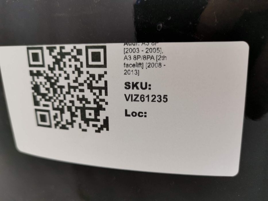 Задна броня Ауди А3 8П / Audi A3 8P [ - ], А3 8П/8ПА / A3 8P/8PA [2-ро