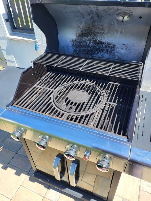 Vand Gratar pe gaz, Landmann Triton 4.1 Maxx, 5 arzatoare din inox
