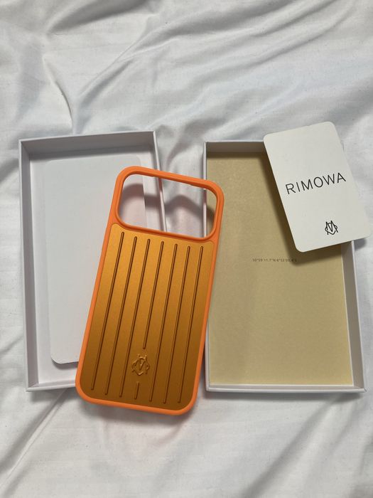 Rimowa Orange iPhone 17 Pro Max  case ( husa ) ( carcasa )