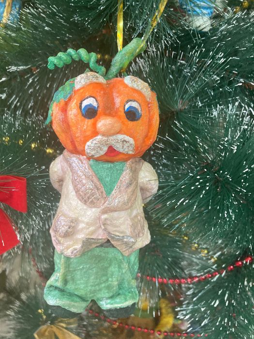 Ватные игрушки на елку