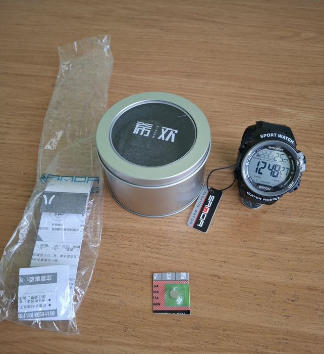 Часы наручные мужские электронные водонепроницаемые. Elektron soat