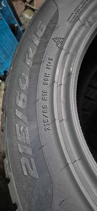 anvelope  Hankook,Pirelli 215/60/16 m&s iarna