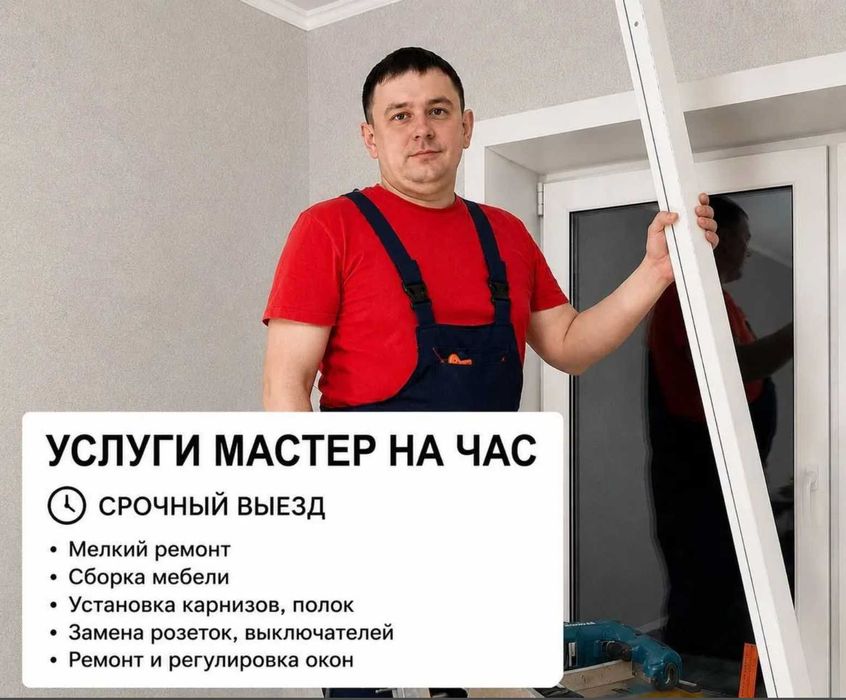 Муж на час недорого