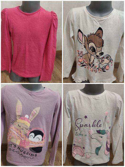 Детски блузки 7-9 г(128-134размер)