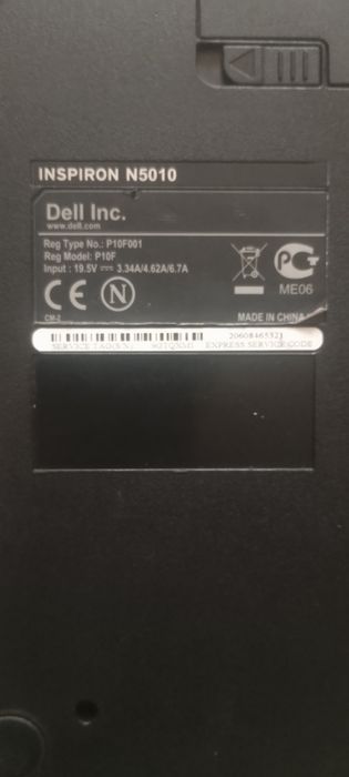 Продам ноутбук Dell Inspiron N5010