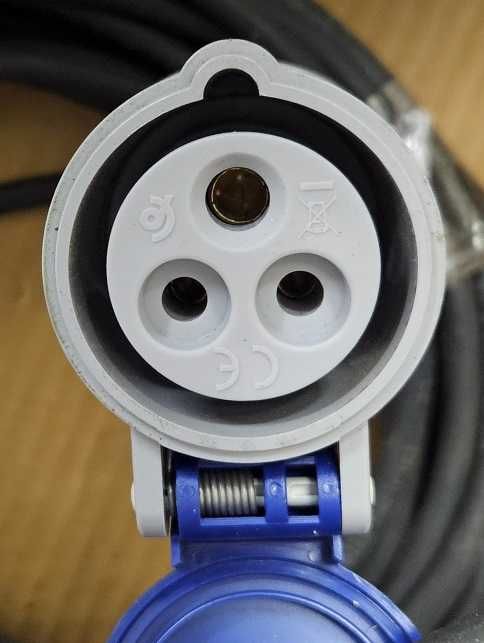 Захранващ кабел за каравана кемпер 10м CEE Schuko