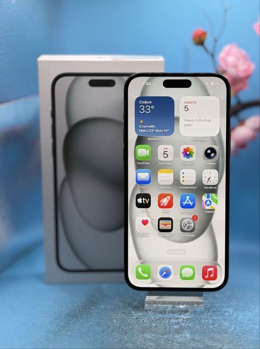 Apple iPhone 15 Plus, 256GB, 5G, Black