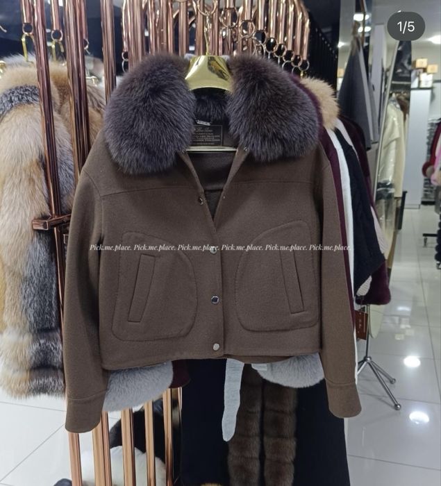 РАЗПРОДАЖБА палта от естествен косъм и кожени якета манто