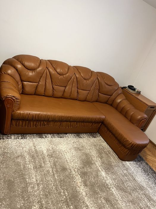 Coltar extensibil piele ecologica