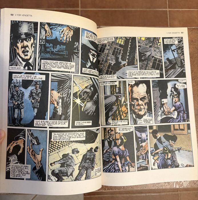 V for Vendetta комикс