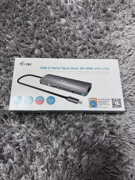 Adaptor dock usb c hdmi 9 in 1 nou sigilat