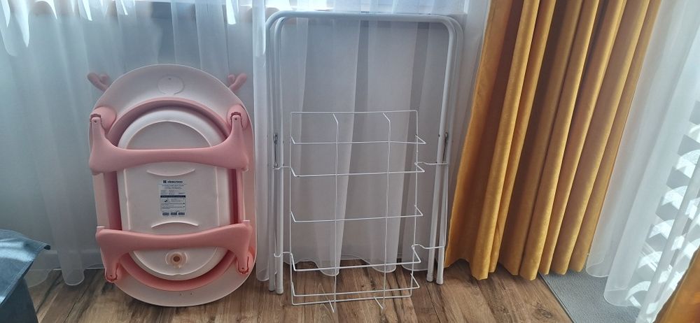 Вана плюс стойка за къпане на бебе