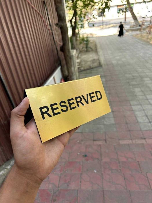 Таблички на дверь: для дома, офиса, номера квартиры, высокое качество!