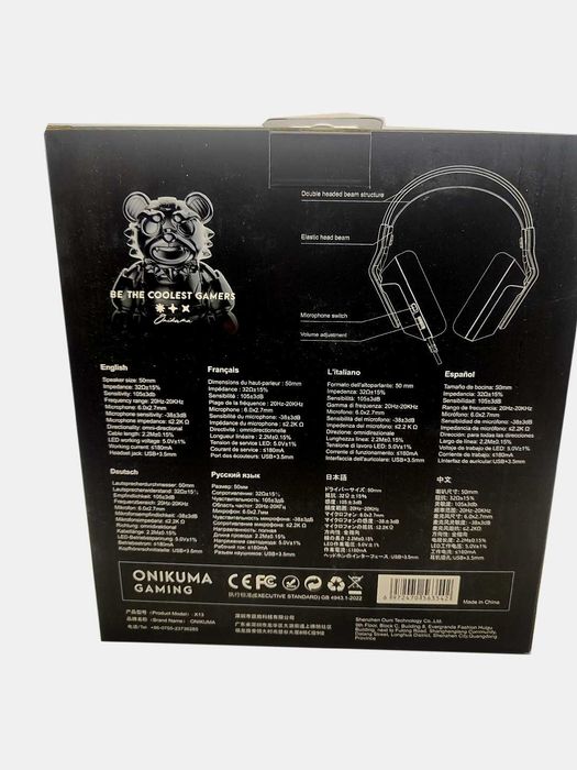 Onikuma GT883 игровая гарнитура для компьютера и телефона