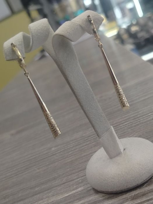 НОВИ Златни Обеци 3.34гр / 14К