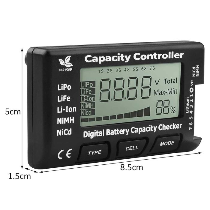 Цифров тестер за капацитет на батерията