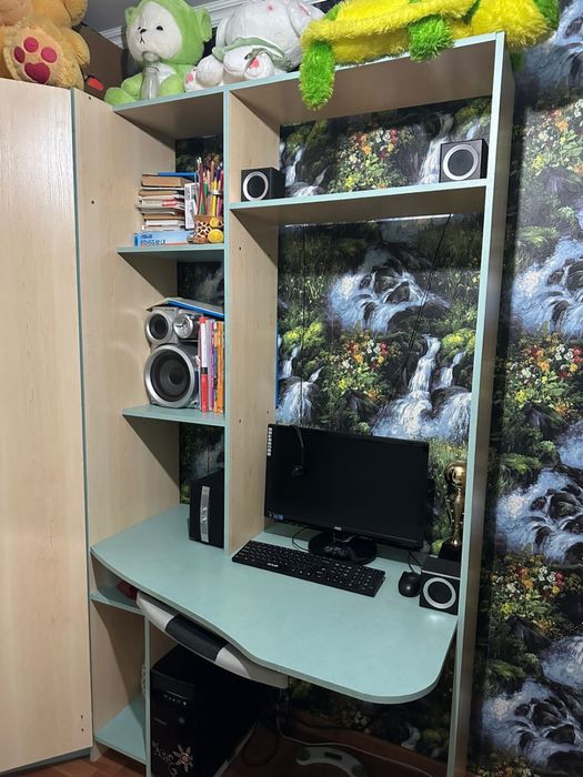 Срочно продам детский уголок/шкаф / комп стол
