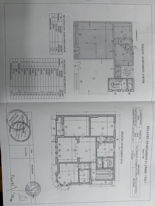 Apartament la casa, spatiu comercial si curte