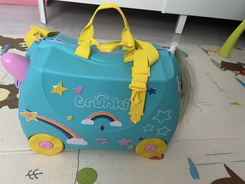 Trunki unicorn bagaj ca nou valiza