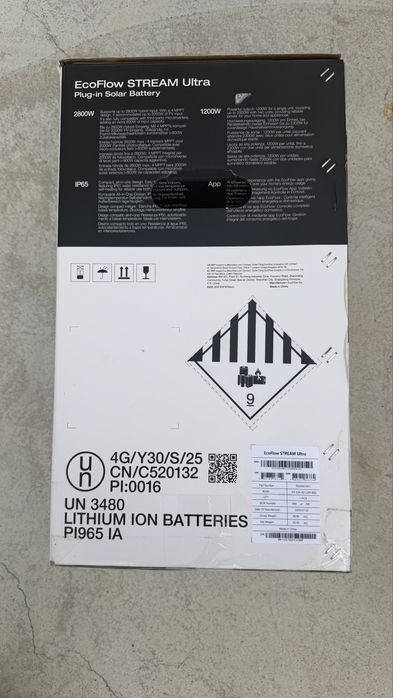 Centrala / Baterie Fotovoltaica Plug & Play EcoFlow STREAM ULTRA  1.92kWh