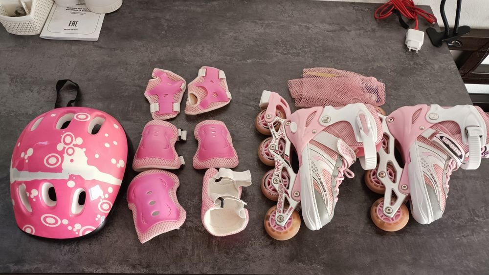 Ролики для девочек 34-37рр