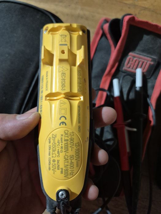 Aparat masura  Catu  detector cablu