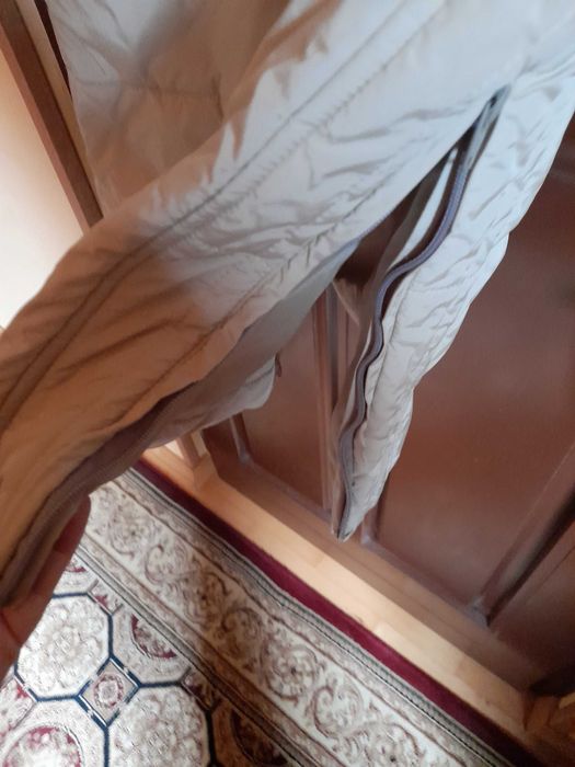 Fas de fete, lung, matlasat si calduros, bej S