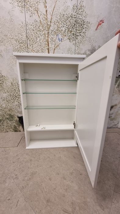 Dulap baie cu oglinda Hemnes Ikea