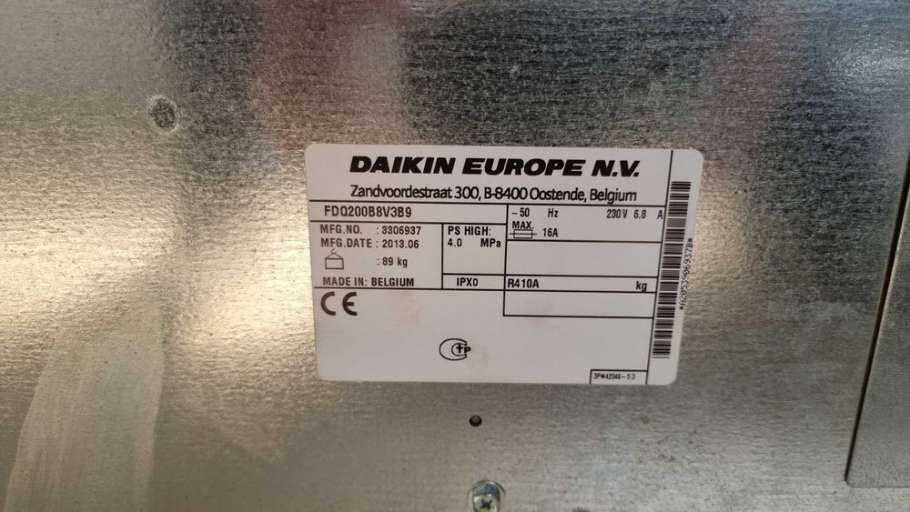 Климатична система  DAIKIN RZQ-200C7Y1B Sky Air (3ph 400v)